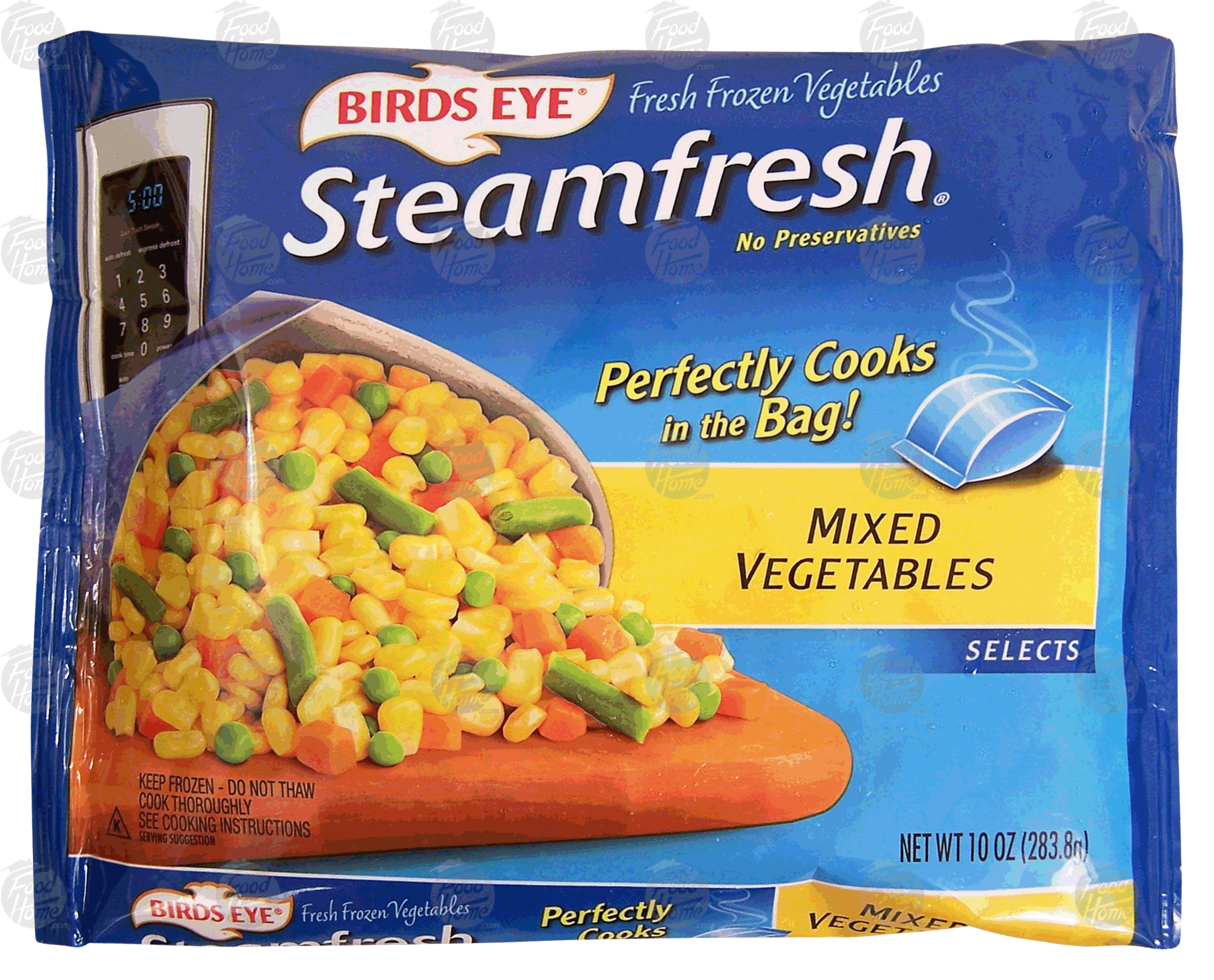 Birds Eye Steamfresh mixed vegetables, cooks in bag Full-Size Picture